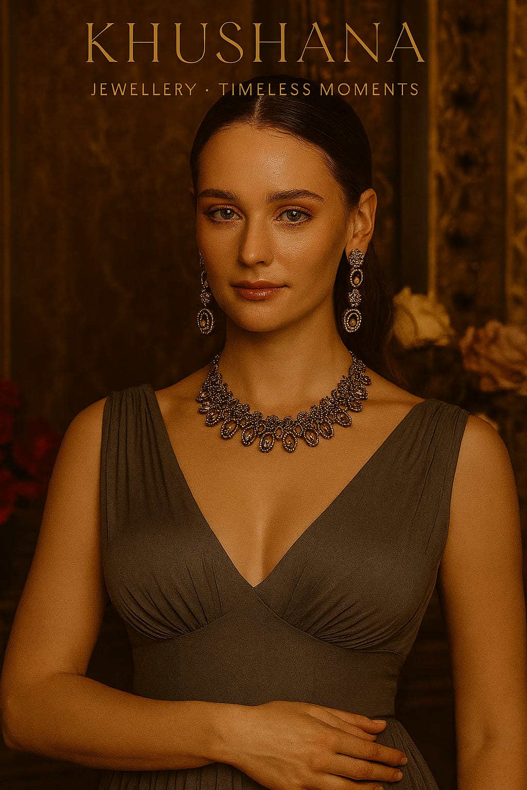 Majestic Bloom Necklace Set